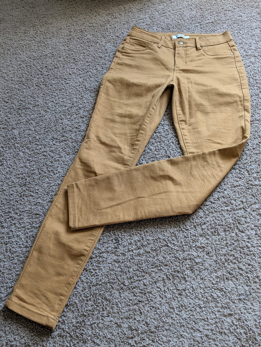 🌻Mustard Yellow Skinny Jeans - Picture 2 of 7